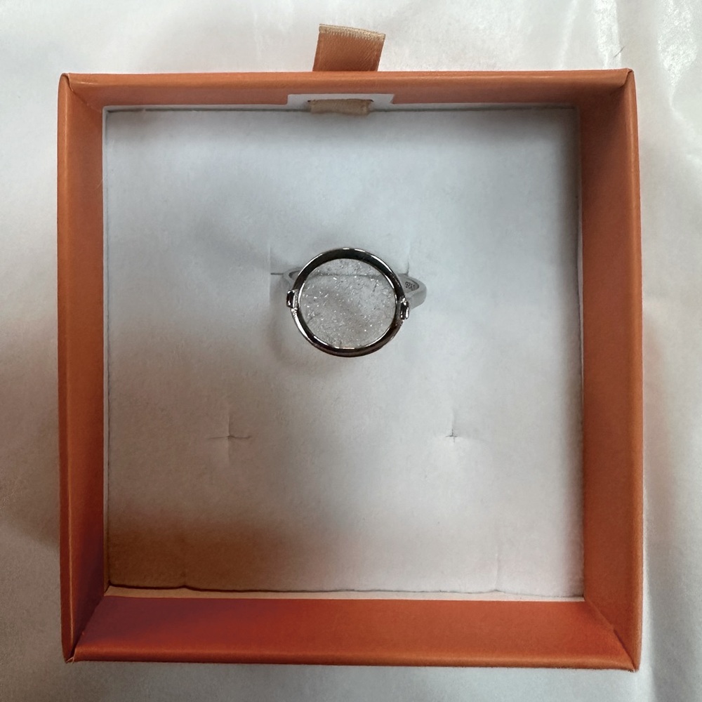 Shattered Glass Ceiling Ring - Size 11